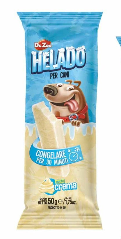 DR. ZOO Helado Snack Refrigerabile per Cani 50g – Gusti Assortiti-4